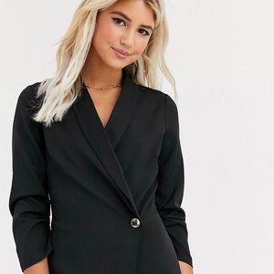 ASOS New Look Button Detail Blazer Romper